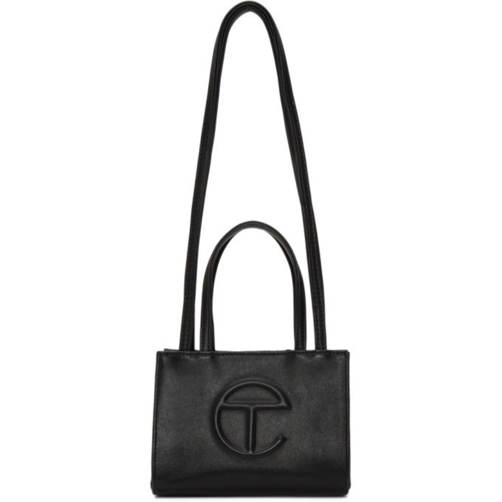 Like new! Black small Telfar shopping bag.